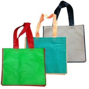 Two tone eco bag with lining